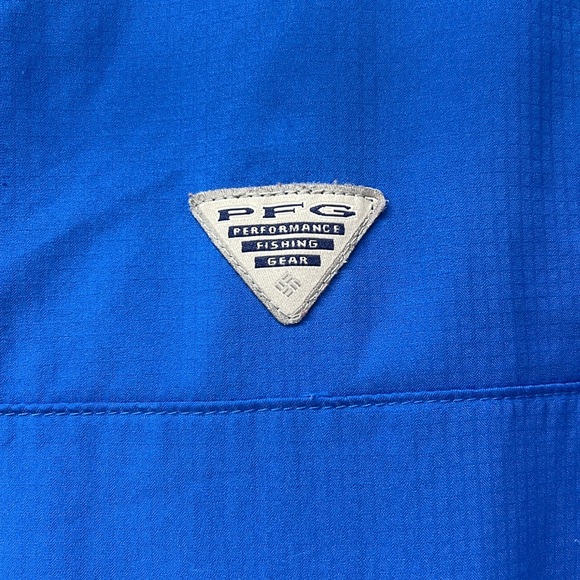 Columbia PFG boys M(8) -blue longsleeve, see all pics - Picture 7 of 8